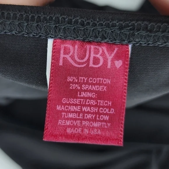 Ruby Leak Proof Underwear Black 3XL New In Box - Picture 5 of 6